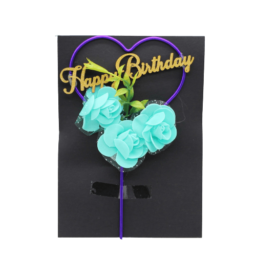 Cake Topper Happy Birthday - Bakeyy.com - India - Cake Topper Happy Birthday - Default Title