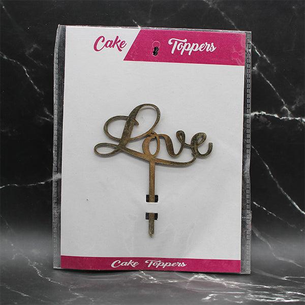 Cake Topper | Love - Bakeyy.com - India - Cake Topper | Love - Default Title