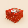 Christmas Cake Box with Window | Holiday Packaging | Small & Large Sizes | Pack of 25