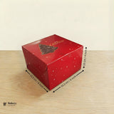 Christmas Cake Box | Perfect for Cake & Treats | Pack of 25
