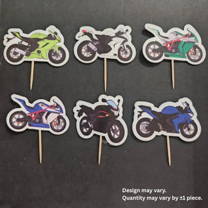 Kids Movies & Shows Cake Toppers | Birthday Party Decor | Birthday Cake Decor | 6 pieces per pack | Pack of 1