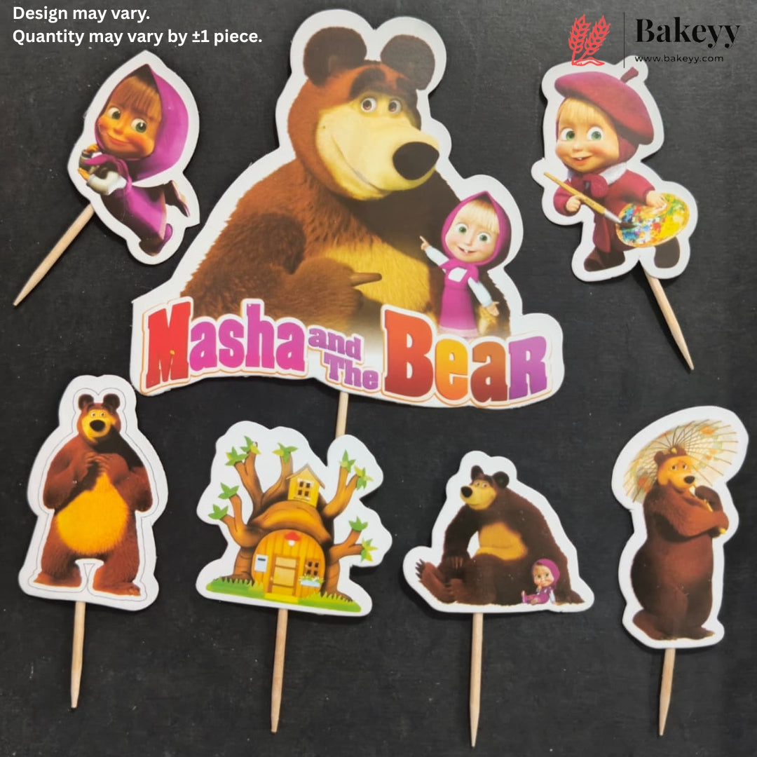 Kids Movies & Shows Cake Toppers | Birthday Party Decor | Birthday Cake Decor | Pack of 6