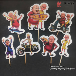 Kids Movies & Shows Cake Toppers | Birthday Party Decor | Birthday Cake Decor | Pack of 6