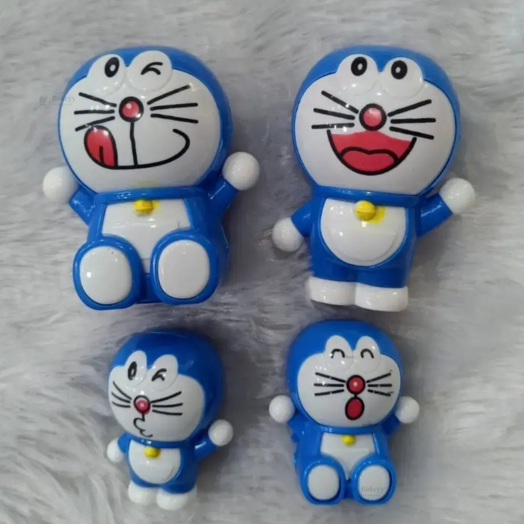 Mickey, Minnie & Doraemon Cake Topper Combo | Cartoon Character Doll Set | Pack of 1