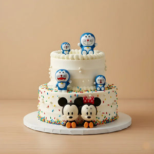 cartoon_theme_doll_Cake_Topper_3 - Bakeyy.com