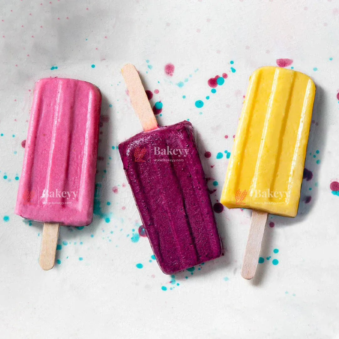 Cakesicle Sticks – 11cm x 0.8cm| Wooden Popsicle Sticks for Cake Pops, Ice Cream, Crafts | Thin, Food-Grade Wood, Smooth Finish – Perfect for DIY and Baking Projects| Pack of 50 - Bakeyy.com - India - Cakesicle Sticks – 11cm x 0.8cm| Wooden Popsicle Sticks for Cake Pops, Ice Cream, Crafts | Thin, Food-Grade Wood, Smooth Finish – Perfect for DIY and Baking Projects| Pack of 50 - Default Title