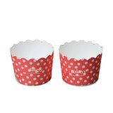 Red with white dots | Muffin Cup | Baking Cup | 50 pcs | 5 CM - Bakeyy.com - India - Red with white dots | Muffin Cup | Baking Cup | 50 pcs | 5 CM - Default Title