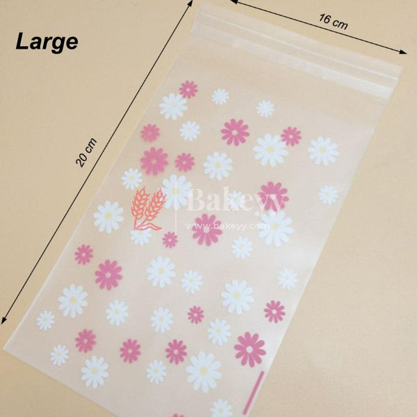 Cellophane Bags Clear Plastic Self Sealing Envelope Crystal Bag | Pack of 50 - Bakeyy.com