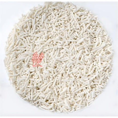 White Color Vermicelli Sprinklers - Bakeyy.com - India - White Color Vermicelli Sprinklers - 100 gm / White