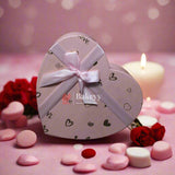 Valentine Gift | Heart Shape Gift Box with Ribbon | Black | White | Pink | Red | Maroon | Grey |(Large) - Bakeyy.com - India - {{ variant.name }}