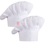 Chef Hat | Baker Kitchen Cooking Chef Cap | White | Pack of 10 - Bakeyy.com - India - Chef Hat | Baker Kitchen Cooking Chef Cap | White | Pack of 10 - Default Title