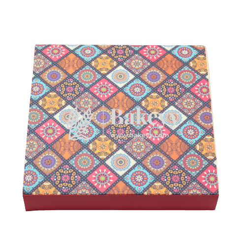 Chocolate Box For 16 | Gift Box | Multipurpose Box - Bakeyy.com - India - Chocolate Box For 16 | Gift Box | Multipurpose Box - Pack Of 10 pc / 4823