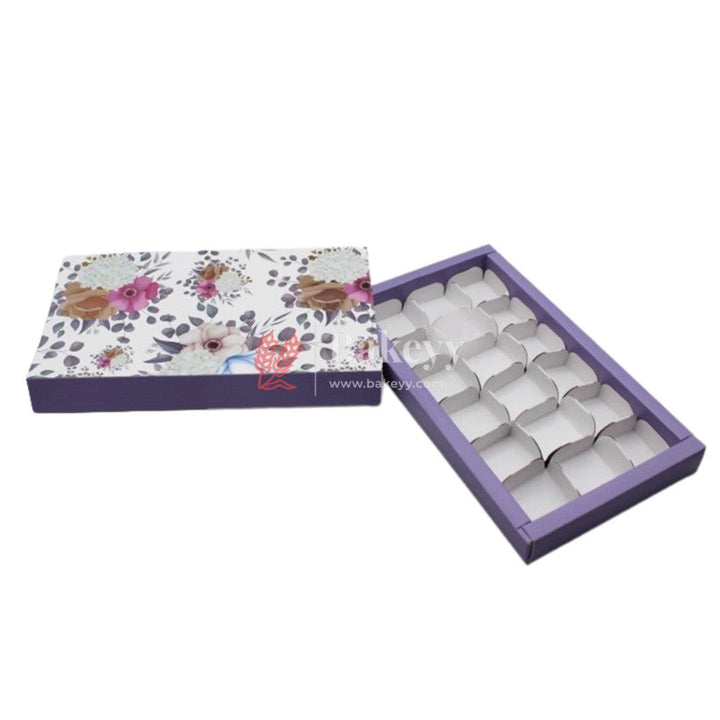 Chocolate Box For 18 | Gift Box | Multipurpose Box - Bakeyy.com