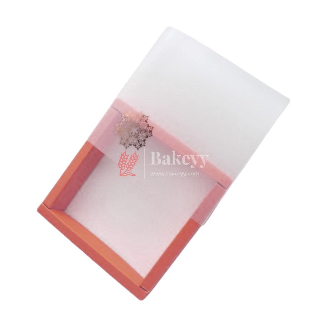 Chocolate Box For 9 Cavity | Multipurpose Box | Pack Of 10 - Bakeyy.com - India - Chocolate Box For 9 Cavity | Multipurpose Box | Pack Of 10 - Red