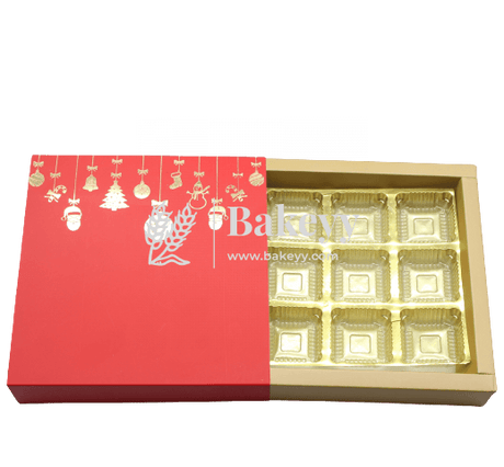 Chocolate Box For 9 | Christmas Collection | Multipurpose Box - Bakeyy.com - India - Chocolate Box For 9 | Christmas Collection | Multipurpose Box - Default Title