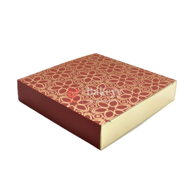 Chocolate Box For 9 | Gift Box | Multipurpose Box - Bakeyy.com - India - Chocolate Box For 9 | Gift Box | Multipurpose Box - Pack Of 10 pc / 4823