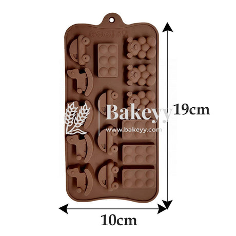 Chocolate Silicon Mould | Teddy Bear Hemisphere Vehicle Horse Multiple Shapes Chocolate Mould | Multiple Designs - Bakeyy.com - India - Chocolate Silicon Mould | Teddy Bear Hemisphere Vehicle Horse Multiple Shapes Chocolate Mould | Multiple Designs - Default Title