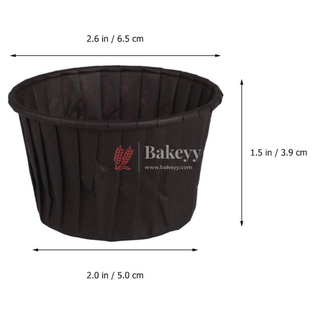 Chocolava Cup Moulds | Cup Cake Liners | Pack of 50 - Bakeyy.com - India - Chocolava Cup Moulds | Cup Cake Liners | Pack of 50 - Small