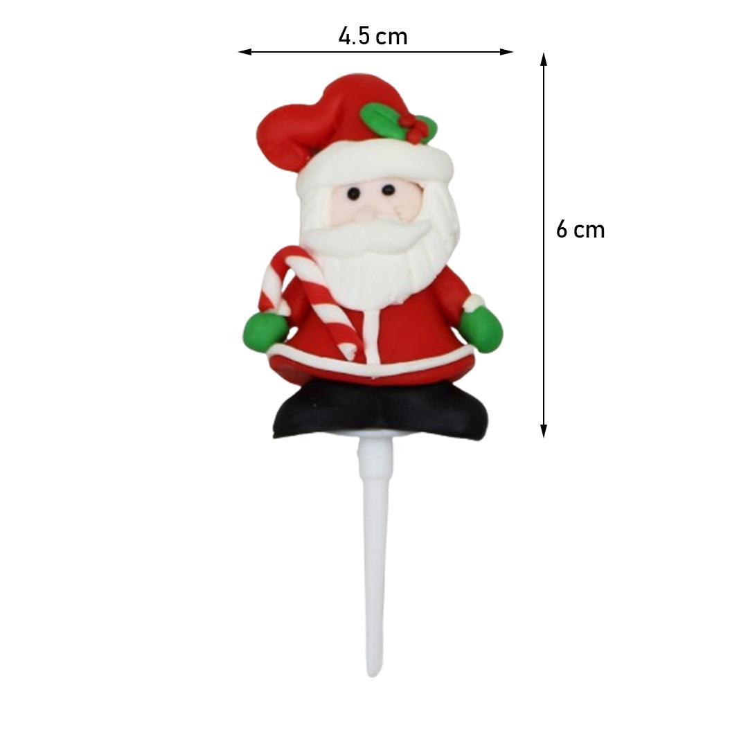 CHRISTMAS SANTHA TOPPER 2 | PACK OF 1 - Bakeyy.com - India - CHRISTMAS SANTHA TOPPER 2 | PACK OF 1 - Default Title