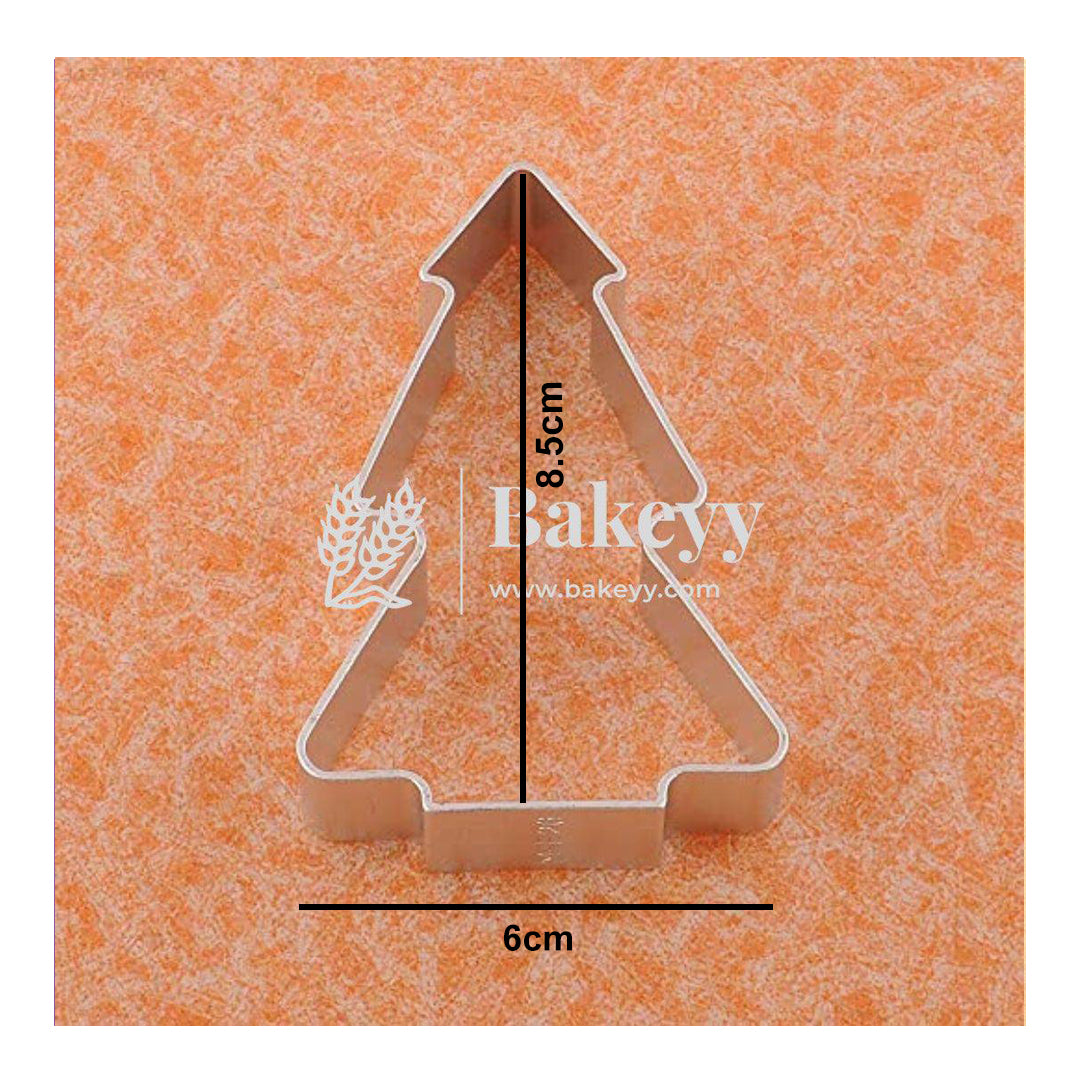 Cookie - Biscuit Cutter -  Christmas Tree Shape - Biscuit Mould - Aluminium - 1 Piece