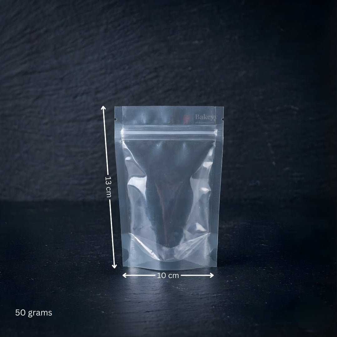 Clear Stand-up Ziplock Pouch  | Zip Lock Standing Pouch