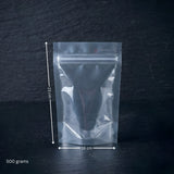 Clear Stand-up Ziplock Pouch  | Zip Lock Standing Pouch