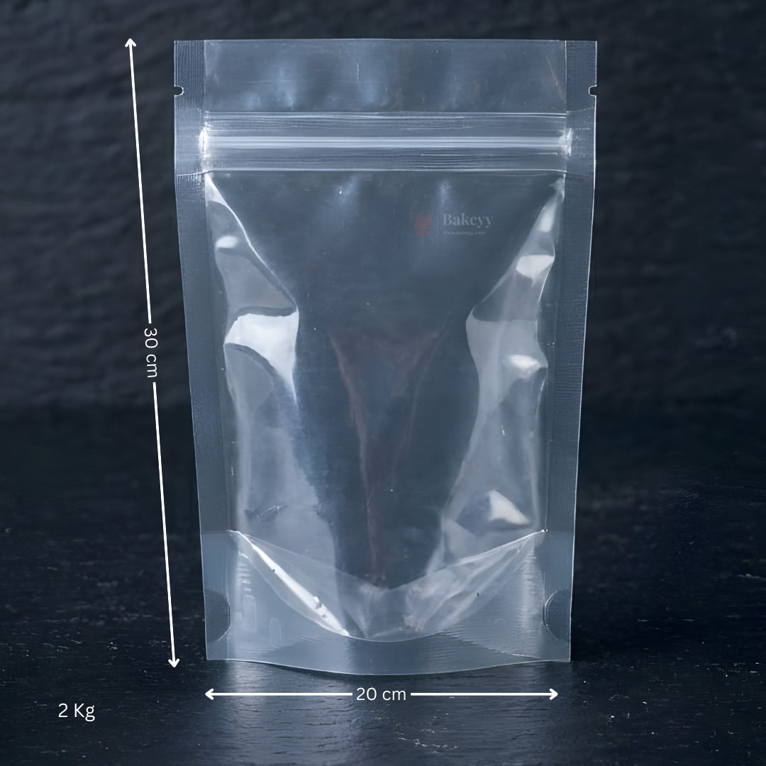 Clear Stand-up Ziplock Pouch  | Zip Lock Standing Pouch