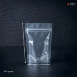 100 GSM Clear Stand-up Ziplock Pouch  | Zip Lock Standing Pouch | Pack of 100