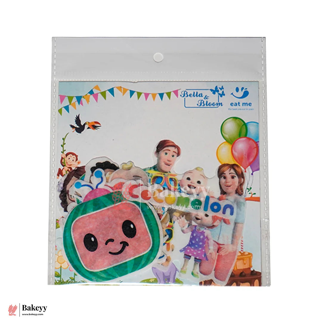 Pre-Cut | Edible Wafer | Cocomelon| 1Packet
