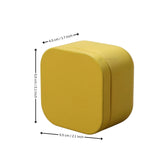 Square Metal Tin Box | Multi-Purpose Storage Tin | Candle, Gift & Storage Use | Pack of 12