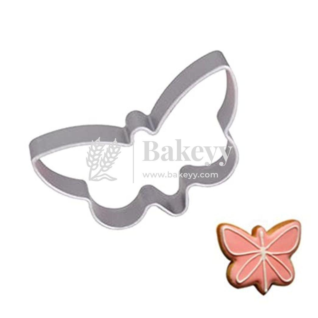 Cookie - Biscuit Cutter - Butterfly Rectangle Shape - Biscuit Mould - Aluminium - 1 Piece - Bakeyy.com - India - Cookie - Biscuit Cutter - Butterfly Rectangle Shape - Biscuit Mould - Aluminium - 1 Piece - Default Title