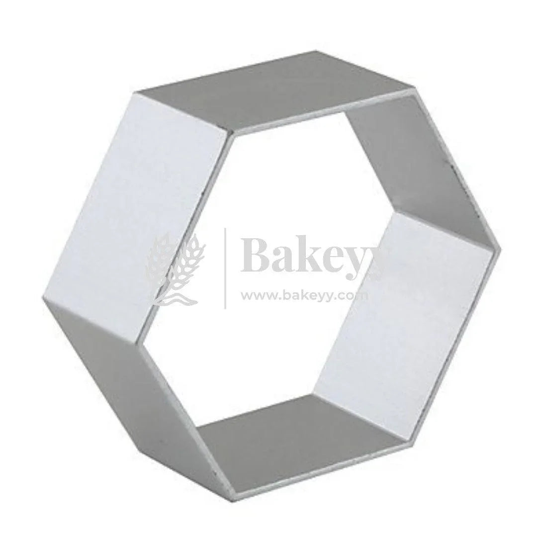 cookie-biscuit-cutter-hexagon-shape-biscuit-mould-aluminium-1-piece-bakeyy-com - Bakeyy.com