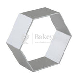 Cookie - Biscuit Cutter - Hexagon Shape - Biscuit Mould - Aluminium - 1 Piece - Bakeyy.com - India - Cookie - Biscuit Cutter - Hexagon Shape - Biscuit Mould - Aluminium - 1 Piece - Default Title