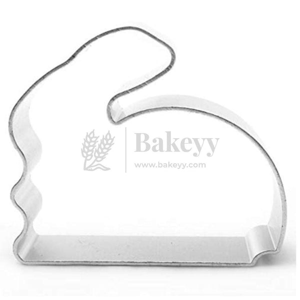 Cookie - Biscuit Cutter - Rabbit Shape - Biscuit Mould - Aluminium - 1 Piece - Bakeyy.com
