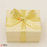 2cm | 18 Mtr Elegant Cream Colored Checkered Satin Ribbon Roll – Premium Quality for Gift Wrapping & Crafts