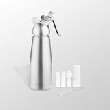 Metal Head Cream Whipper | Whipped Cream Dispenser for Desserts & Beverages | 500ml / 1000ml Capacity Available | Pack of 1