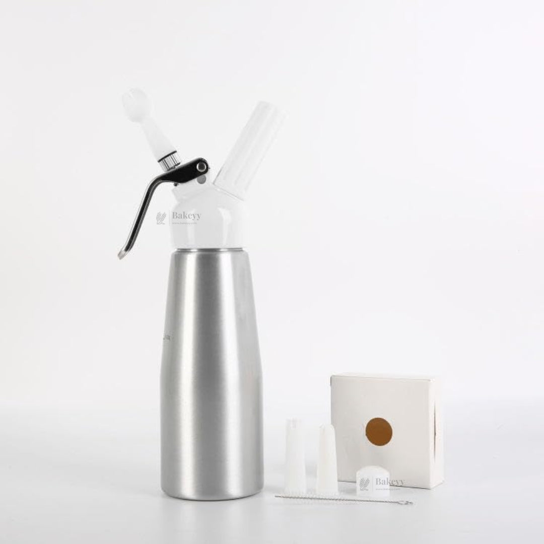 Plastic Head Cream Whipper | Whipped Cream Dispenser for Desserts & Beverages | 500ml / 1000ml Capacity Available | Pack of 1