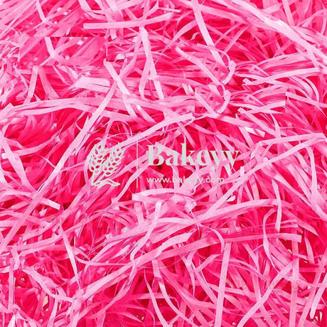 Crinkle Confetti Shredded Shreds Grass Paper Pink - Bakeyy.com - India - Crinkle Confetti Shredded Shreds Grass Paper Pink - Default Title