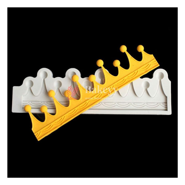 Crown Resin Molds, 3D Crown Shape Silicone Fondant Chocolate Marzipan Mould - Bakeyy.com