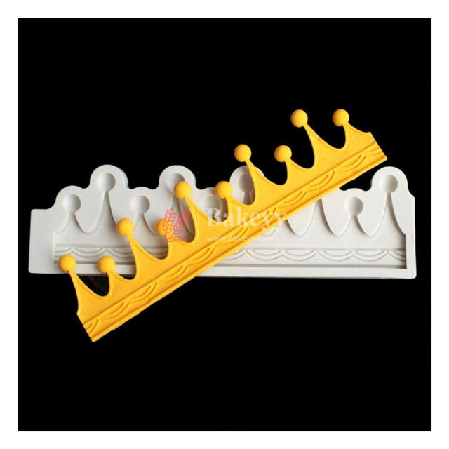 Crown Resin Molds, 3D Crown Shape Silicone Fondant Chocolate Marzipan Mould - Bakeyy.com - India - Crown Resin Molds, 3D Crown Shape Silicone Fondant Chocolate Marzipan Mould - Default Title