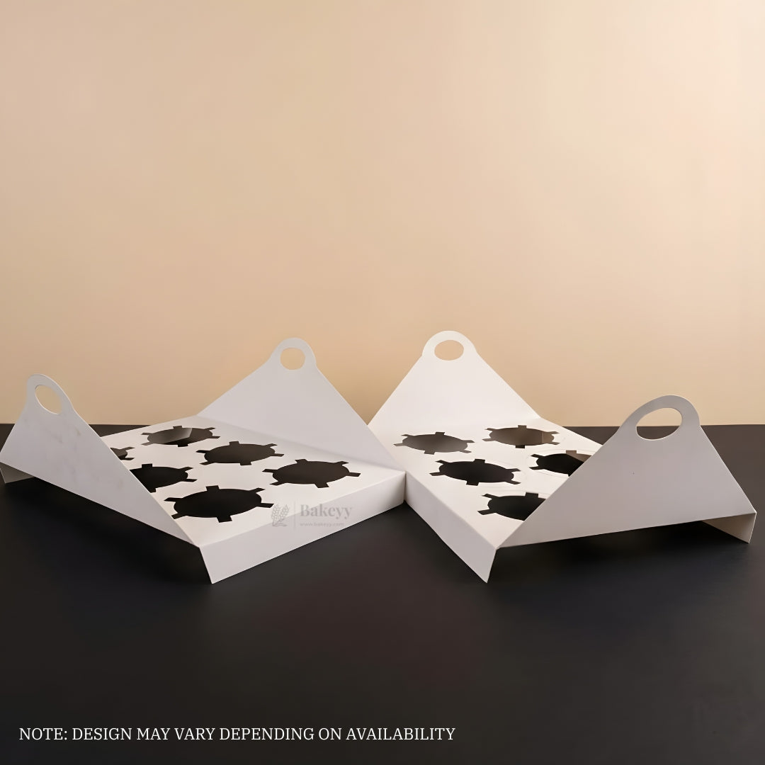 Cavity Cupcake Holder Tray | Bakery Cupcake Base Insert | Muffin Holder for Boxes | Pack of 25