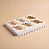 Cavity Cupcake Holder Tray | Bakery Cupcake Base Insert | Muffin Holder for Boxes | Pack of 25