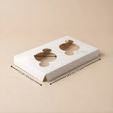 Cavity Cupcake Holder Tray | Bakery Cupcake Base Insert | Muffin Holder for Boxes | Pack of 25