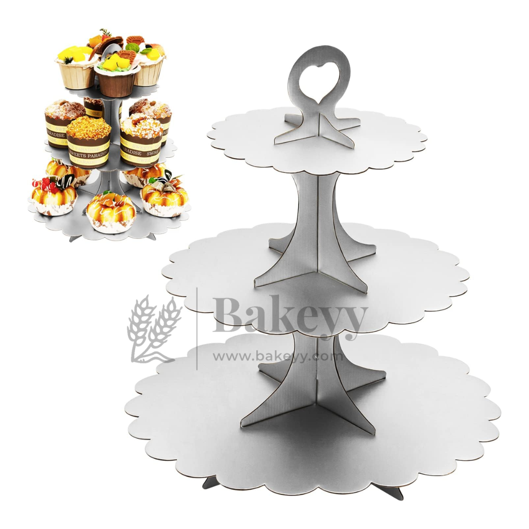 Three-Tiered Cupcake Stand | Cupcake Display Stand | 1 Piece