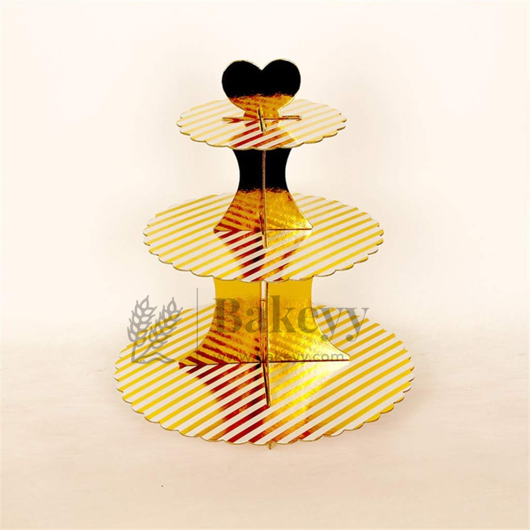 Three-Tiered Cupcake Stand | Cupcake Display Stand | 1 Piece