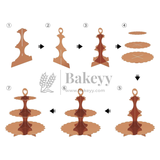Three-Tiered Cupcake Stand | Cupcake Display Stand | 1 Piece