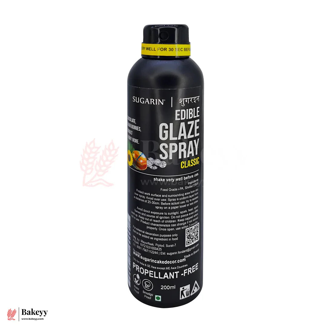 Sugarin Edible Glaze Spray – Classic | Propellant-Free | 200ml