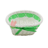 Dark Green Color Imitated Idyllic Weaving Basket Storage | Home Decoration - Bakeyy.com - India - Dark Green Color Imitated Idyllic Weaving Basket Storage | Home Decoration - Default Title