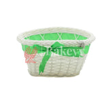 Dark Green Color Imitated Idyllic Weaving Basket Storage | Home Decoration - Bakeyy.com - India - Dark Green Color Imitated Idyllic Weaving Basket Storage | Home Decoration - Default Title
