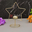 Decorative Candles Stand - Bakeyy.com - India - Decorative Candles Stand - Gold